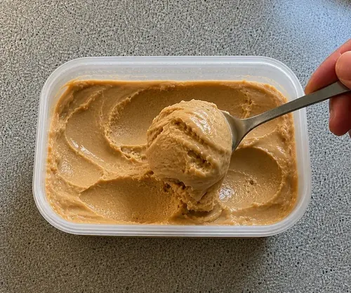 Helado de dulce de leche